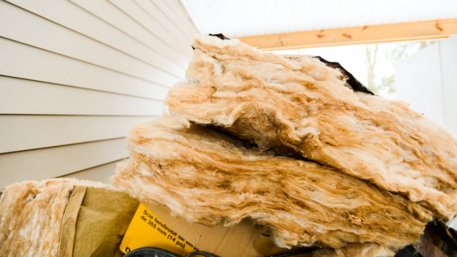 Pile of insulation